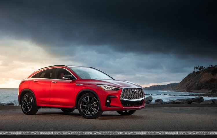 All-new 2022 INFINITI QX55 primed for showtime with generous features at launch